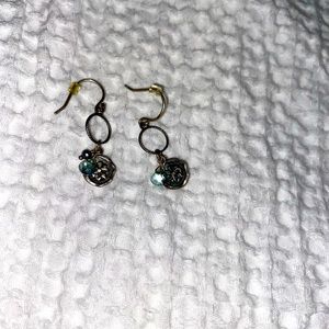 Silver earrings